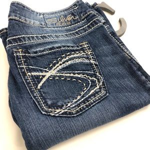 SILVER JEANS Suki l Sz 27 l Boot Cut Jeans